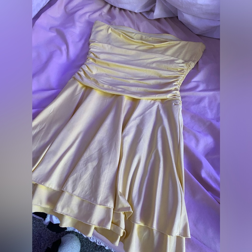 That’s so Fetch Yellow Mini Dress